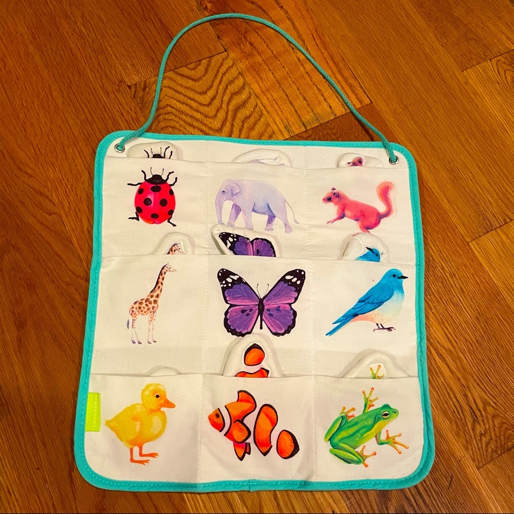 Lovevery Quilted Critter and Small Puzzle